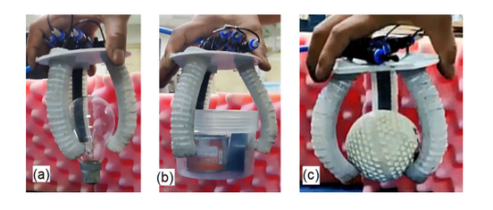 UAV with Soft Gripper